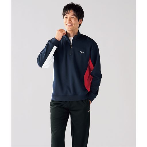 切替ハーフジップトレーナー(フィラ)