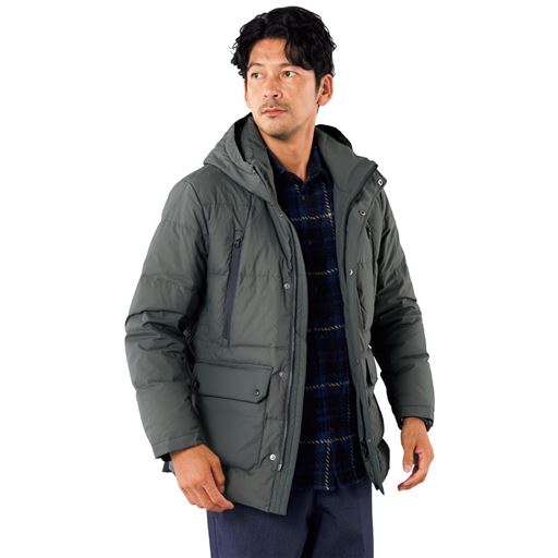 はっ水・軽量・高フィルパワーダウン使用ジャケット(CORDURA)