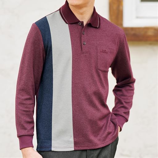 パネル切替RIB衿ポロ(UPレノマ)