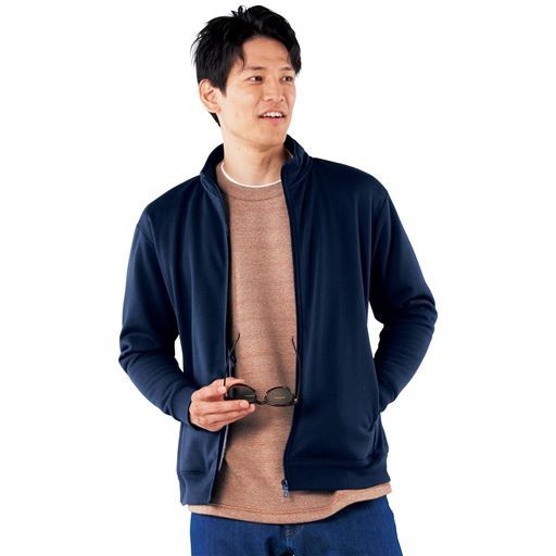 裏シャギースウェットジャケット