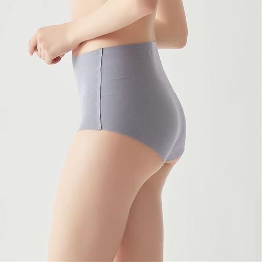 K(グレースブルー)<br>着用例 サイド