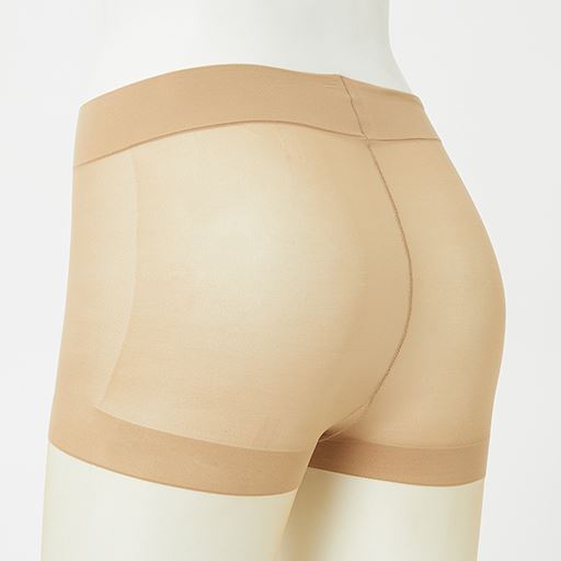 【パンティ部ストレッチ立体設計】締め付けずよく伸び、ズレ落ちにくく快適