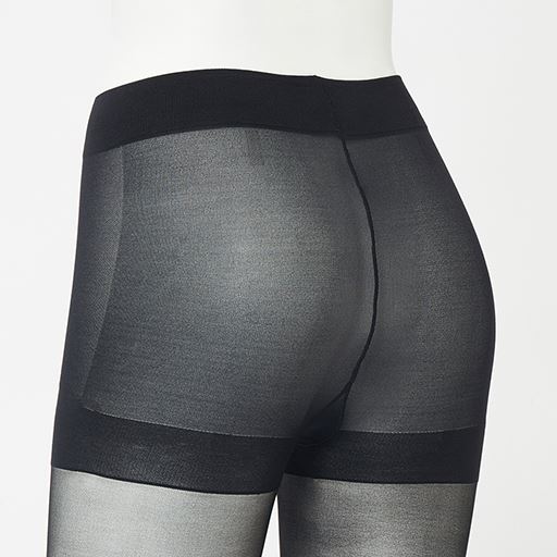 【パンティ部シェイプ立体設計】ホールド感の優れた伸縮素材でお腹まわりすっきり、ずれ落ちにくく快適