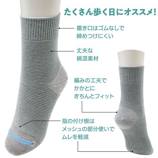 快適に歩くための工夫を散りばめました!