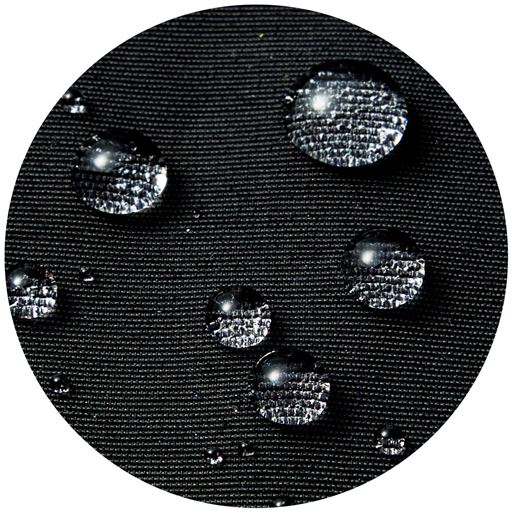 はっ水加工で多少の雨でも安心