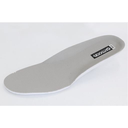 カップインソール 踵を包み込む形状のインソールが足裏にフィットし安定した歩行をサポート