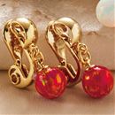 京都オパール（Ｒ）ソフトクリップイヤリング