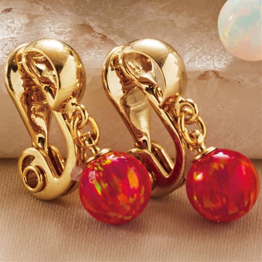 京都オパール® ソフトクリップイヤリング