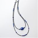 ラピス・ラズリネックレス２本組