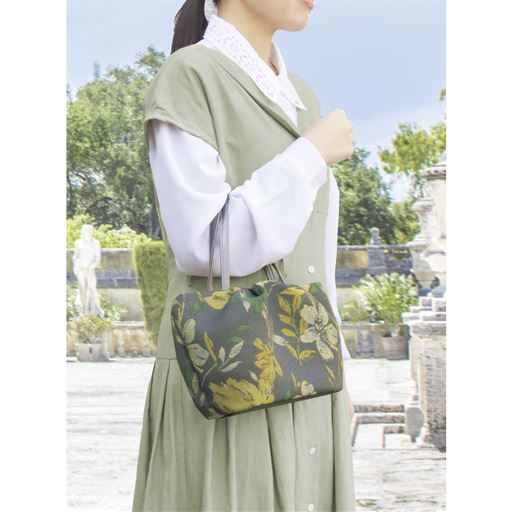 尾州織り 手提げバッグ