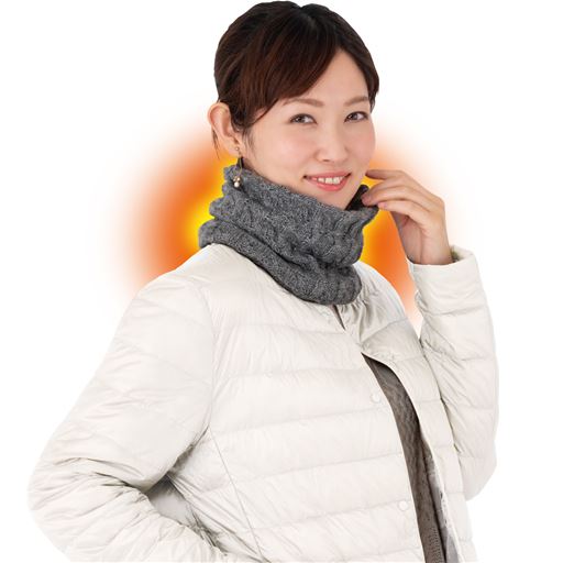 帽子としても使える2WAYネックウォーマー