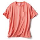 ジャカードボーダーポケット付きＴシャツ（半袖）