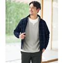 ワッフルジップスタンドブルゾン