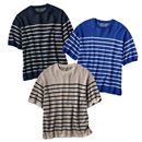 ウォッシャブル・ボーダーニットＴシャツ