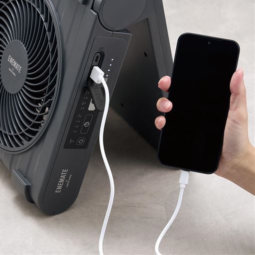 モバイルバッテリーとして使用可能