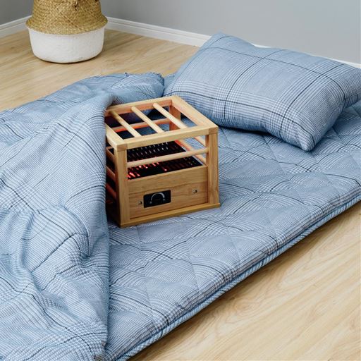 布団に入れてポカポカ ※就寝用暖房器具としては使用しないでください。