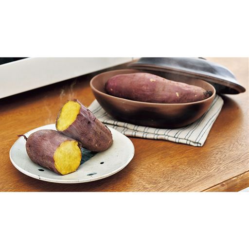 ブラウン系<br>電子レンジでお手軽調理!