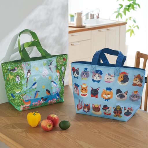 (左から)B(森のさえずり)、A(ネコフェイス)