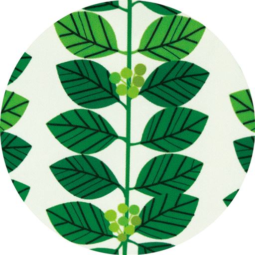 E(葉っぱ) 生地拡大