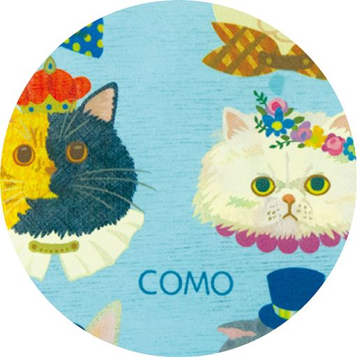 A(ネコフェイス) 生地拡大