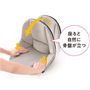 座ると自然に骨盤が立つので、背筋が伸び、美しい姿勢をサポートします。