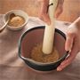 サッと洗えて器にも!溝がないすり鉢