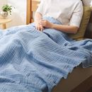 頬ずりしたくなるやわらか６重ガーゼケット