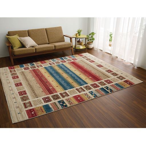 【トルコ製】丈夫なウィルトンラグ(RAKKAS)