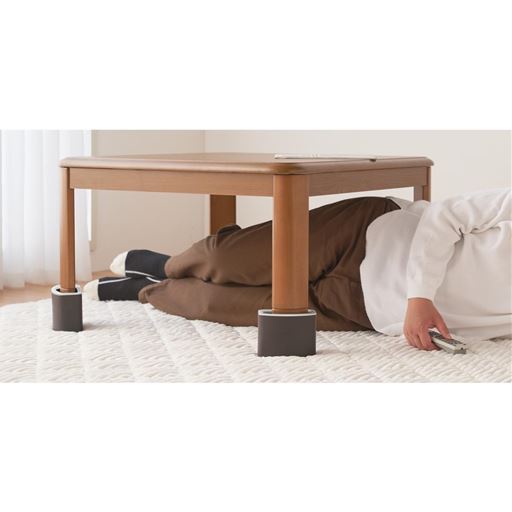 こたつ・テーブル用継ぎ脚「脚のびたくん」4個組