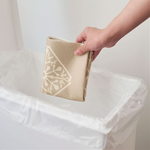 汚れたらすぐポイッ! 手軽に交換できるので、お手入れが面倒な方におすすめです♪