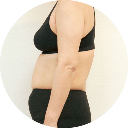 気になるお腹にも 1回3分 ※エクササイズ時の目安