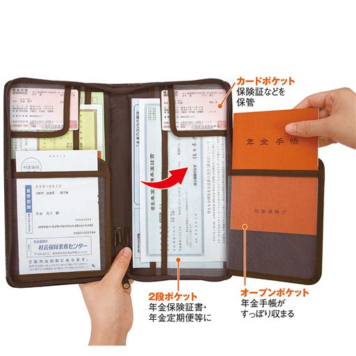 メッシュ生地で中身が見やすい