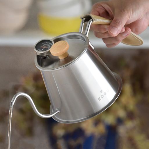 バリスタのようにおいしく淹れたい。そんな方に使ってほしいドリップポットです。