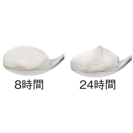 水切り時間で硬さが調節できる!