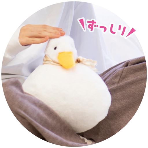 膝にのせて映画を見たり一緒にベットで夢を見たり楽しみ方は無限大!