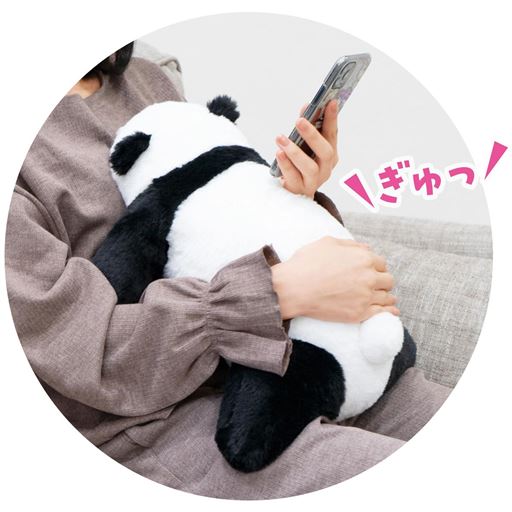 抱きしめると想像以上の生き物間に思わず感動