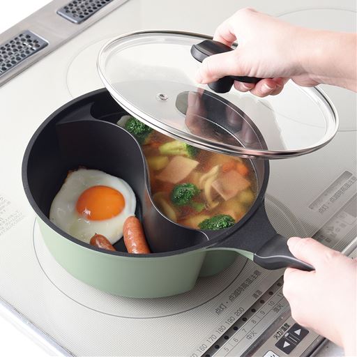 深さがあるから汁物もOK