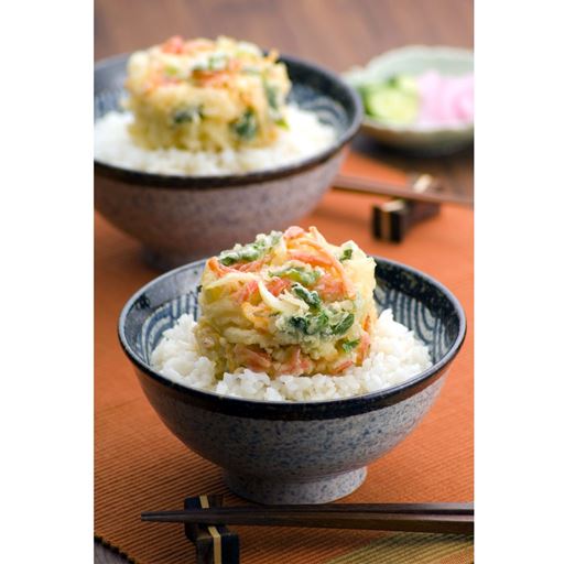 かき揚げ丼に♪