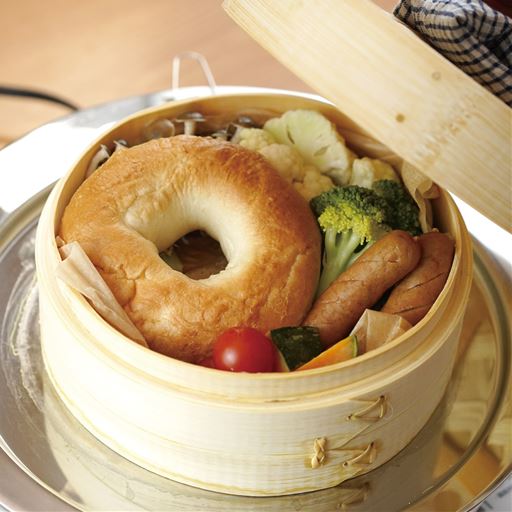 食材の旨味を引き出すせいろ蒸し