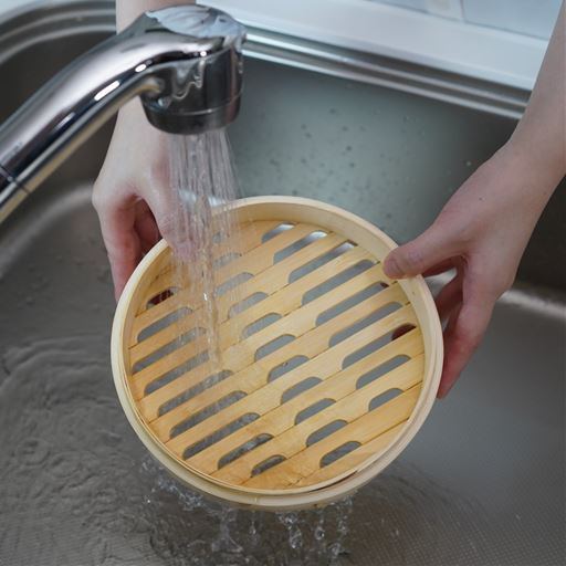 お手入れは洗剤なしで洗い流して、しっかり乾かすだけ