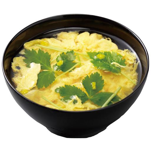 三ツ葉と卵のスープ 名店の味をそのままに。 即席とは思えない驚きの美味しさ!