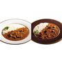 (左から)フレンチシェフの深みビーフカレー イタリアンベジタブルカレー