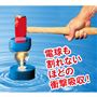 衝撃吸収素材「ソルボセイン」使用 イギリスの医療分野から生まれた「ソルボセイン」はその衝撃吸収力と圧力分散性能を実現する人工筋肉です。