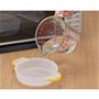 使い方は簡単! (1)受け容器に水を入れて、