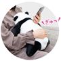 抱きしめると想像以上の生き物間に思わず感動