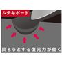 キズががつきづらく、汚れがしみこみにくいから、清潔で長持ち !
