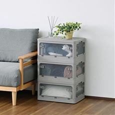 全面から取り出せるコンテナボックス