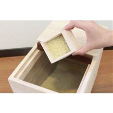 桐製 ライスボックス