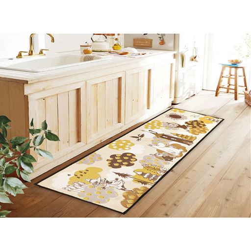 <ムーミン>キッチンマット(アウリンコ)