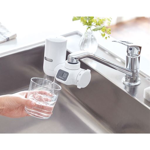 クリンスイ 蛇口直結型浄水器(カートリッジ付)